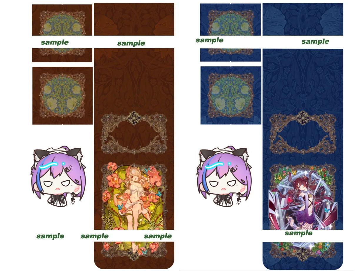 Yugioh Evil Twin Ghost Ogre Snow Rabbit Deck Box PU Leather Collection