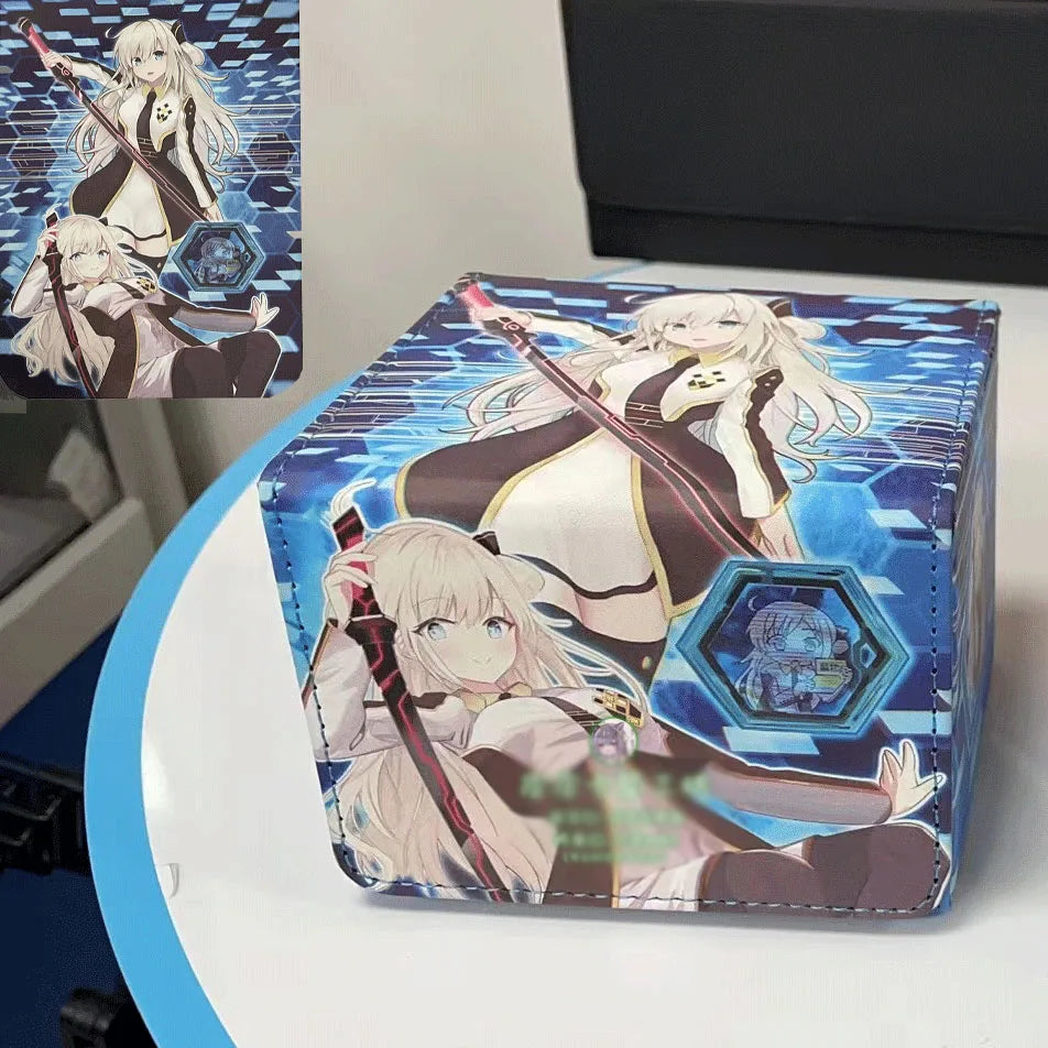 Yugioh Traptrix Sera Deck Box PU Leather Game Storage TCG Cards 100+