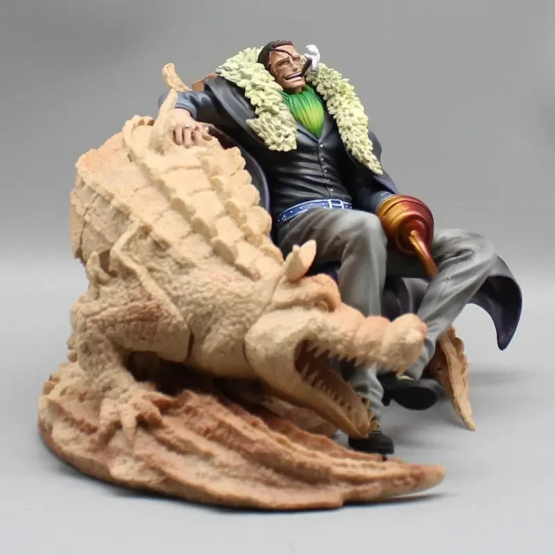 7.1" Crocodile Figure – One Piece Shichibukai Anime PVC Statue