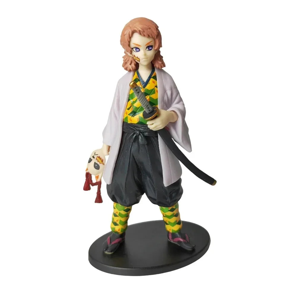 Demon Slayer Action Figure Tanjiro Nezuko Zenitsu Inosuke Collectible