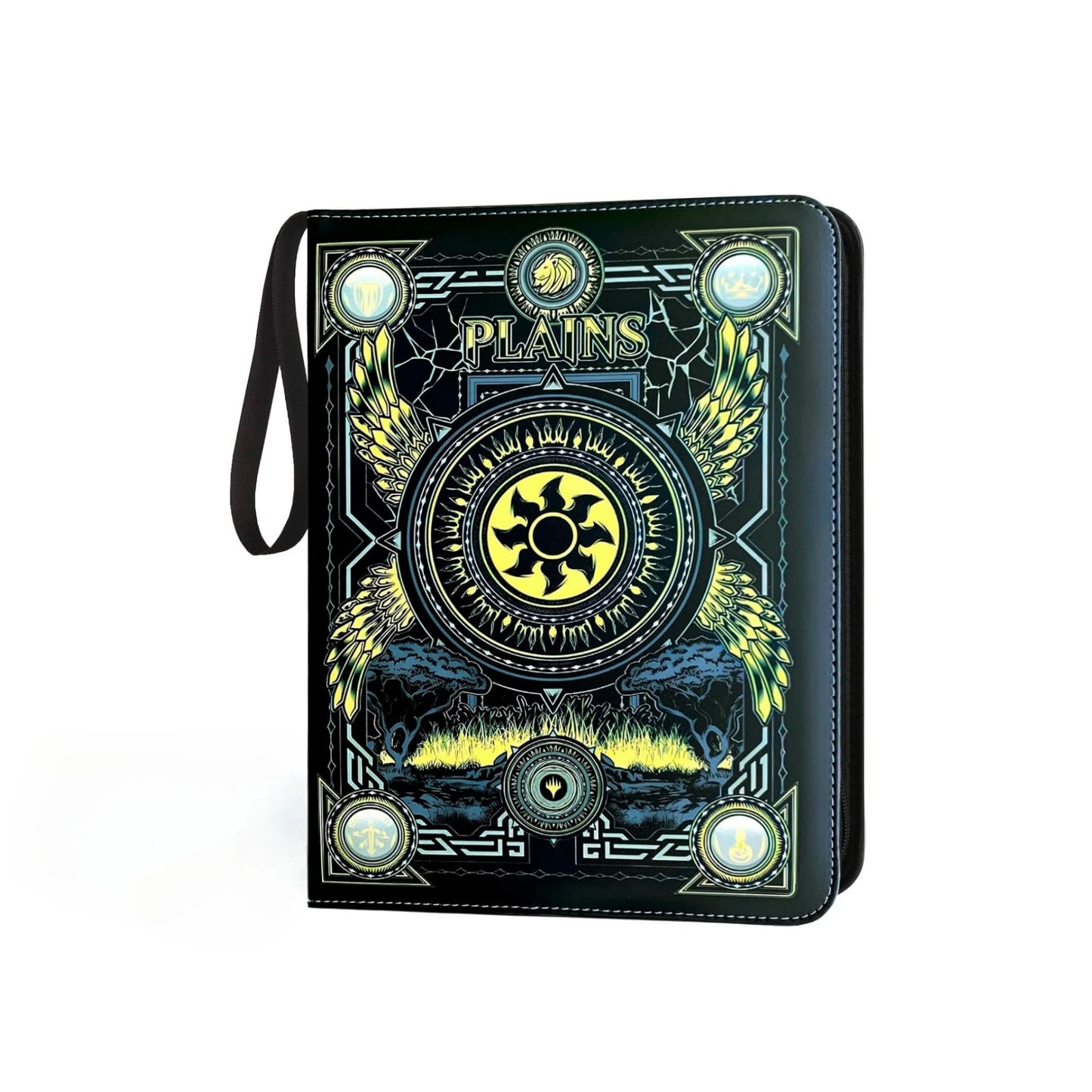 9 Pocket Card Binder with Sleeves for MTG TCG Yu-Gi-Oh Collector Album