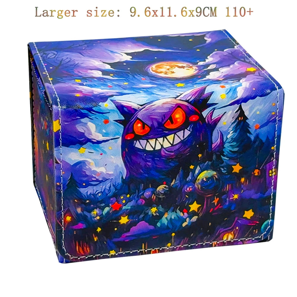 Big Size Anime Pokemon Figure Rosa Deck Box TCG Trading Card Storage