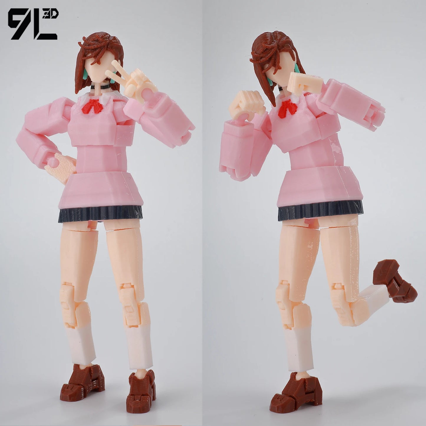 **** 9L3D Dandadan Heroes AyaseMomo Titan13 Multi-Jointed Anime Action Figure