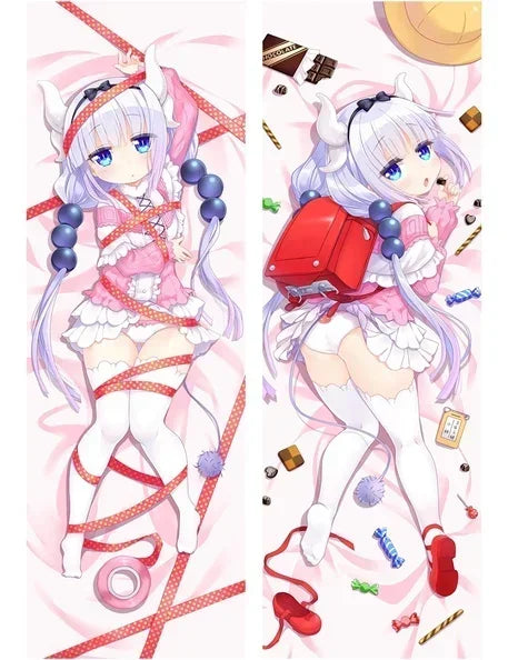 WAIFU Anime Kobayashi-san Chi No Maid Dragon Dakimakura Pillow Case