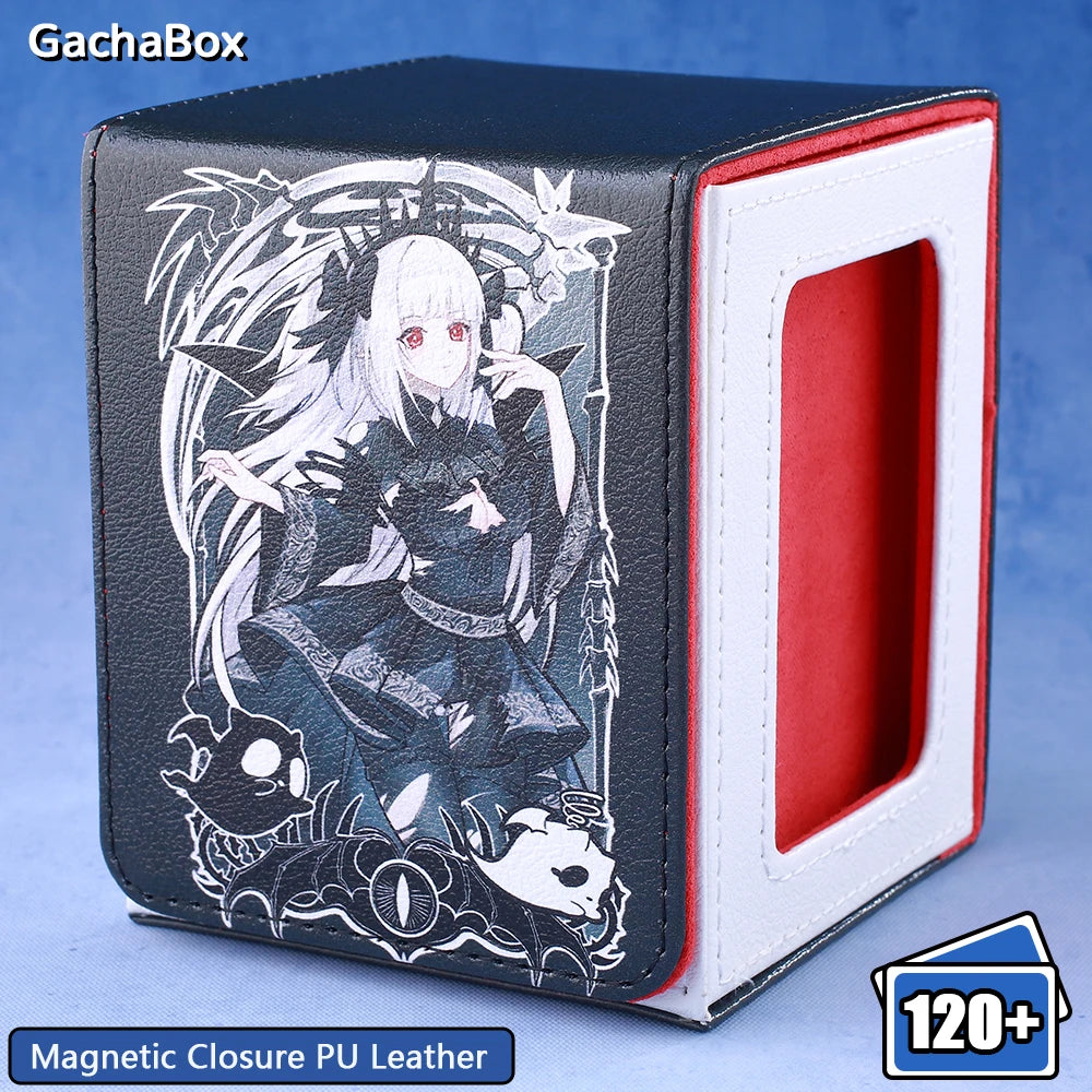 The Lightless Shadow Yugioh TCG Deck Box Magnetic PU Leather Storage