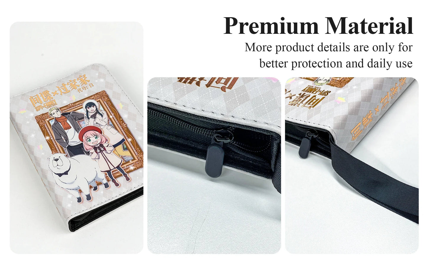 CARDFUN SPYxFAMILY CODE White Collector Card Album TCG Trading Card Binder