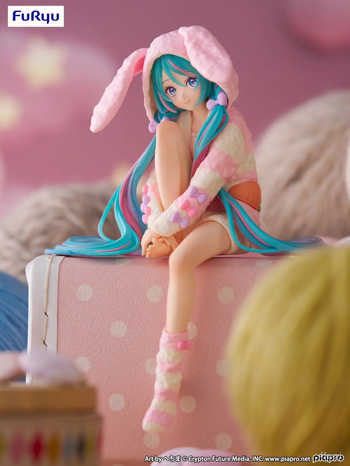 15CM Hatsune Miku Noodle Stopper PVC Figure Collectible Doll