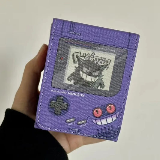 15 Models DIY PTCG Lugia Giratina Card Storage Box Gengar Leather Gift